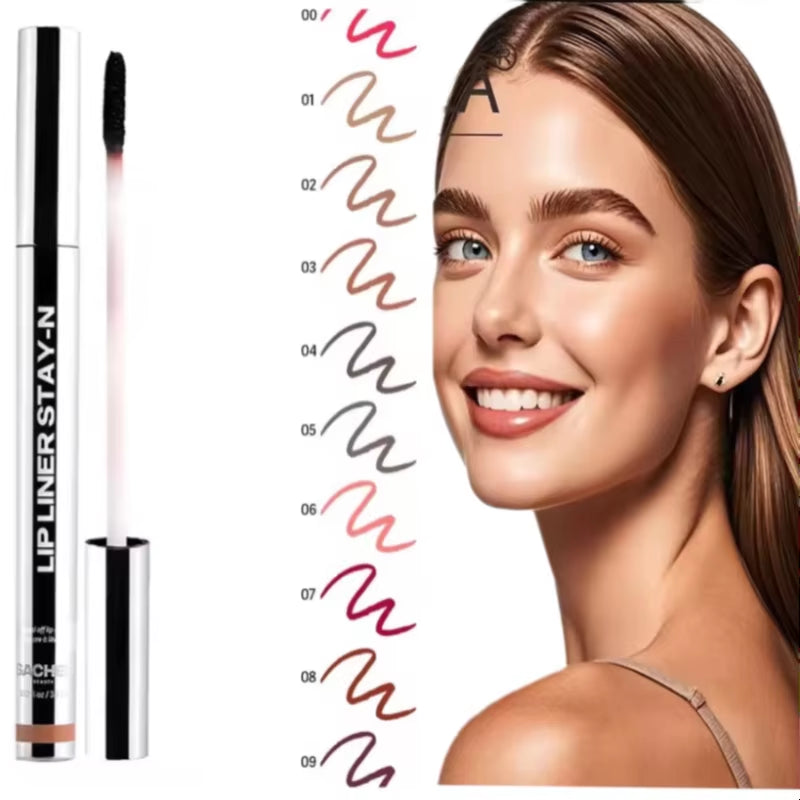 Peel-Off Lip Liner – Waterproof, Long-Lasting Matte Tint & Contour Liner for All-Day Color