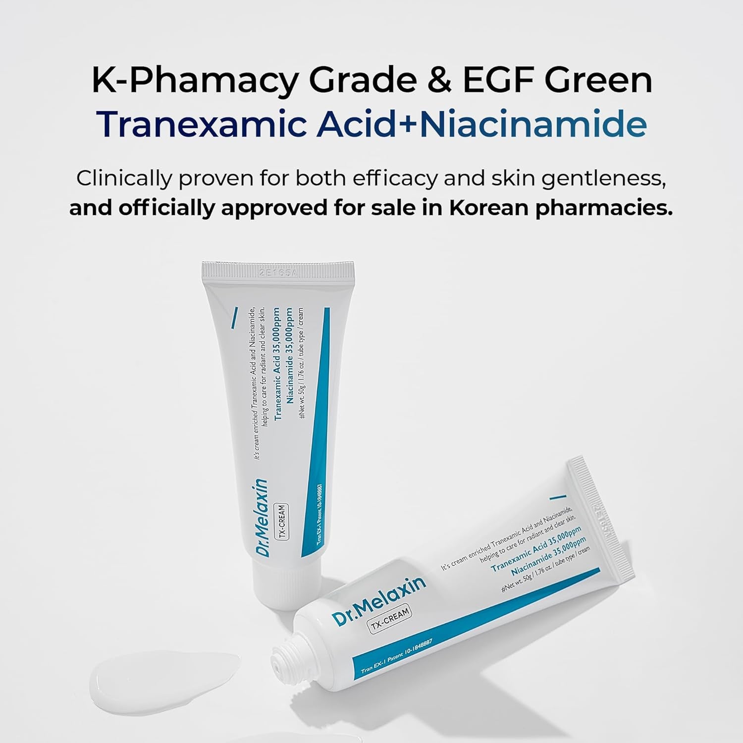 Glowfade™ TX Tranexamic Acid Cream – Korean Anti-Pigmentation & Freckle Corrector for Clear, Even-Toned Skin (50Ml)
